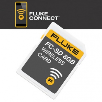 Fluke connect wireless SD card