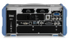 Rohde & Schwarz FPL1000 Series rear panel with hardware options fitted.